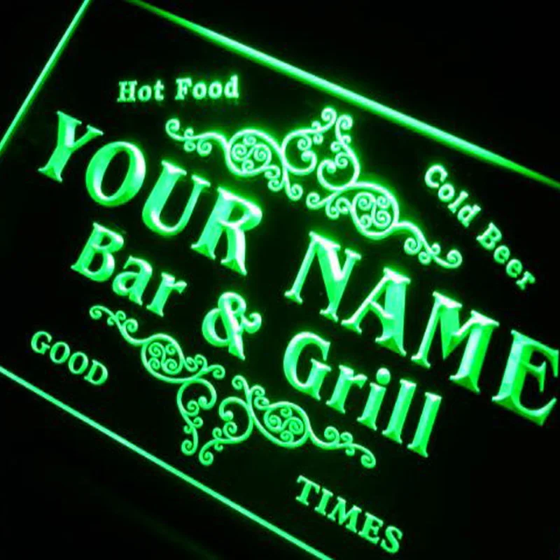 Неоновые светодиодные вывески с заказными краями для вашего собственного