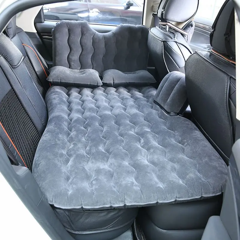 

Upgraded Car Travel Inflatable Bed Air Mattress Back Seat Portable Camping Bed Sofa Cushion with Back Support Fits Universal SUV