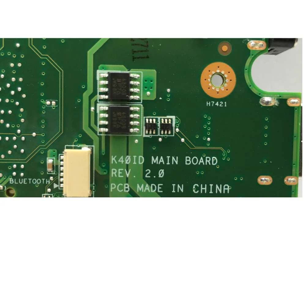 KEFU K50IE материнская плата для asus K40ID K40IE K50I K50ID K50IE X50DI материнская плата для ноутбука, тестовая материнская плата для работы