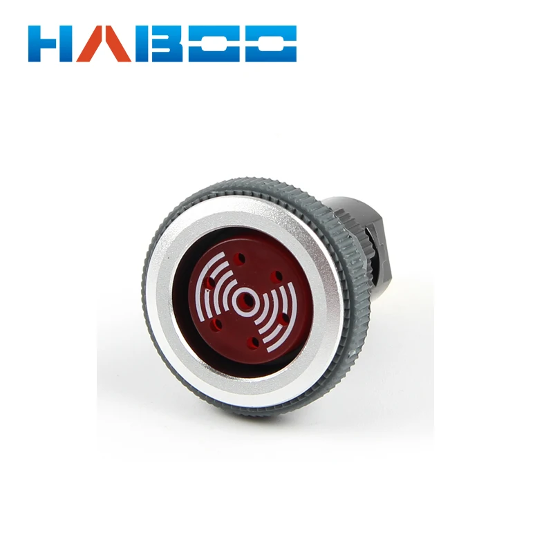 

16/22mm ultrathin fashion head buzzer with light 10pcs/lot red lighting buzzer continuous voice 12V 24V