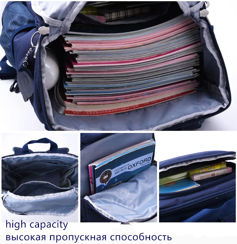 Новый Университет Оксфорда ортопедические школьные сумки Детский рюкзак