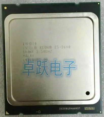 Intel Ксеон E5-2640 E5 2640 15 м Кэш 2,50 ГГц 7,20 GT/s центральный процессор e5 2640