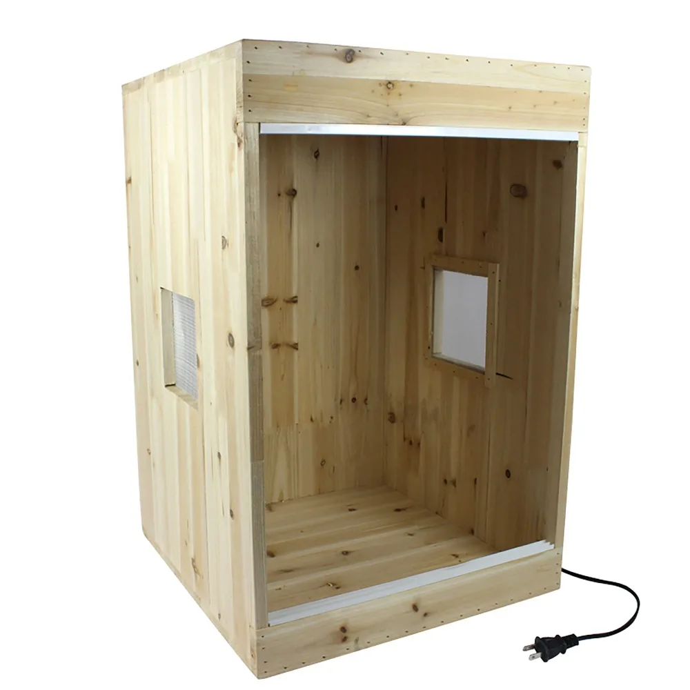 Рептилия Высокая деревянная коробка Vivarium Gecko Ящерица Хамелеон змея тарантула