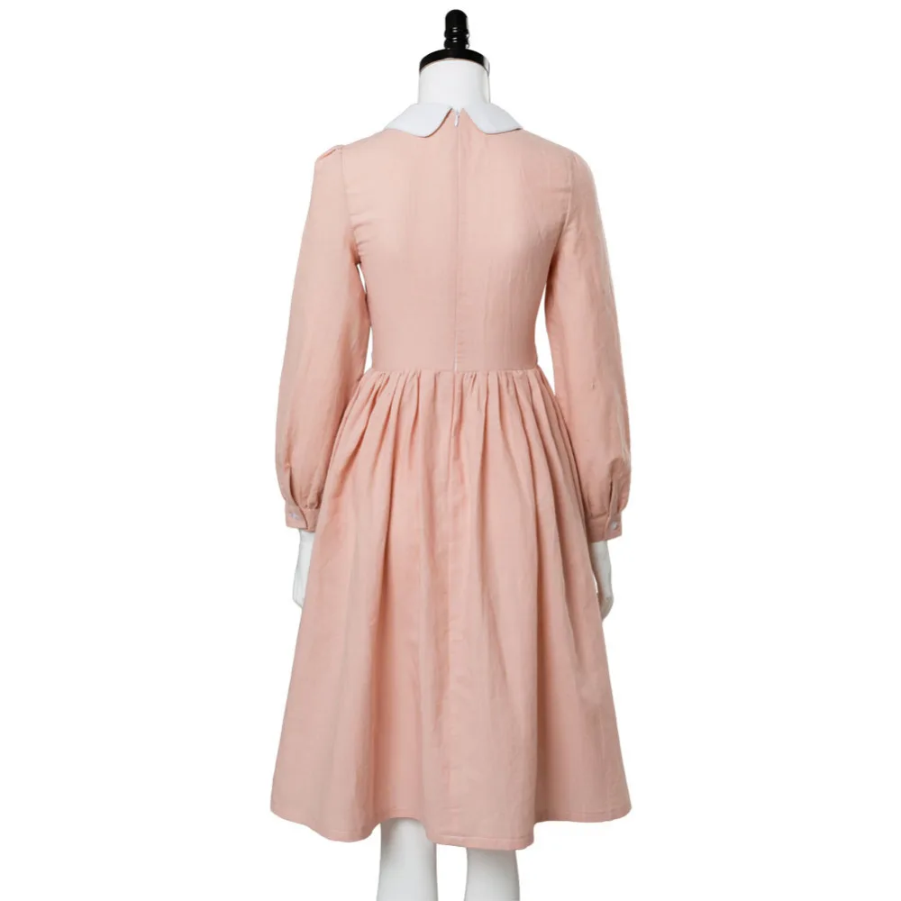 Женское платье Eleven розовое с длинным рукавом костюм на Хэллоуин новинка