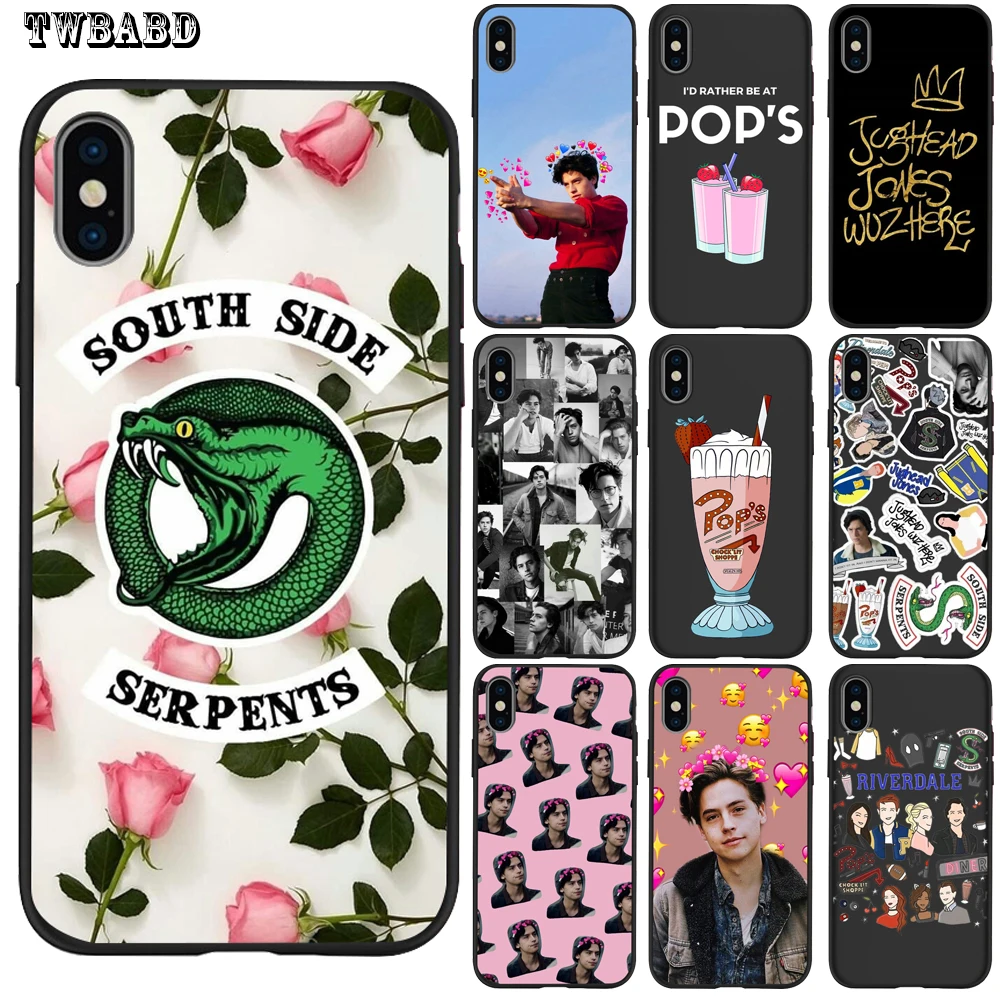 Мягкий силиконовый чехол для телефона Riverdale Jughead Jones iPhone X XR XS MAX 5 5S SE 6 6S Plus 7 7Plus 8
