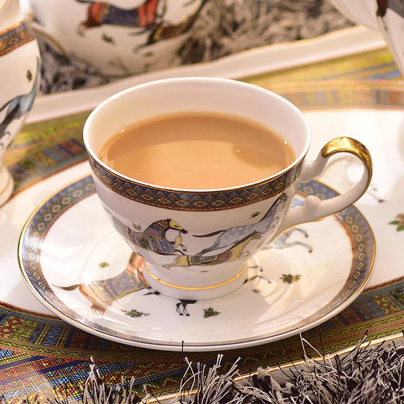 180 мл кофейная кружка креативная из чистого фарфора для кофе набор