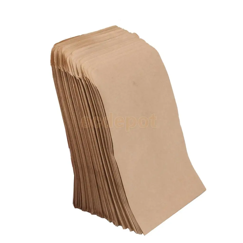 100pcs Vintage Kraft Paper Adhesive Bags Seed Corn Farm Bag Sack | Дом и сад