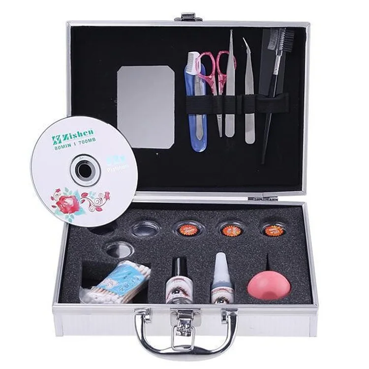 Искусственные ресницы для наращивания набор кистей клея ресниц инструменты