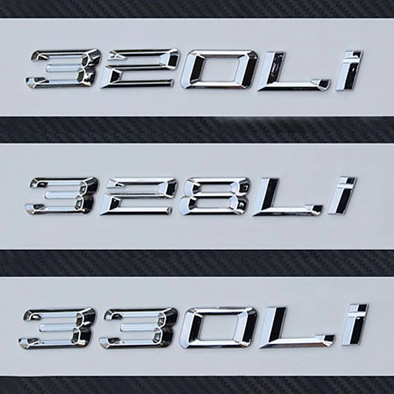 Top Quality Auto Car Emblem Decal Badge Sticker For BMW 3/5/7 Series 320Li 325Li 328Li 330Li 335Li 520Li 523Li 525Li 740Li 750Li |