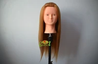 promotionhigh quality training head mannequin head hairdressing cosmetology manikin training head with free clamp holder