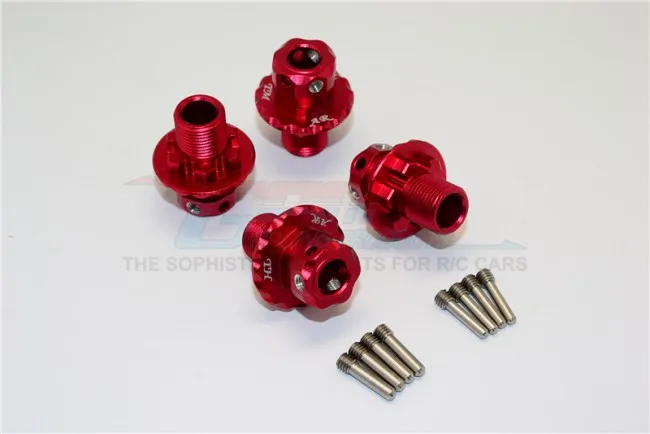 1/8 TEAM MAGIC E6III HX EP 505005 / ARRMA FAZON/ NERO ALUMINUM ALLOY HEX ADAPTERS-4PC SET TMARTH010/4 | Игрушки и хобби