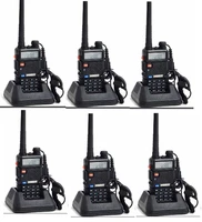 6pcs baofeng uv 5r cb radio vox 10 km walkie talkie pair two way radio communicador for baofeng police equipment intercom uv 5r