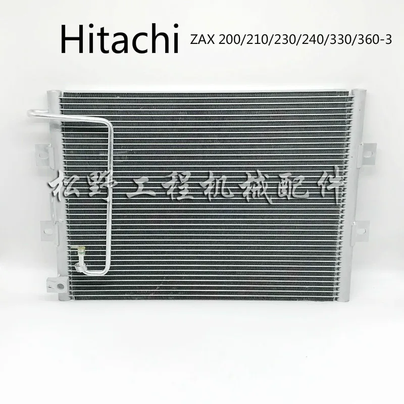 

Excavator Hitachi ZAX 200/210/230/240/330/360-3 Air conditioner Condenser Radiator Electric Injection Filter Evaporator Aluminum