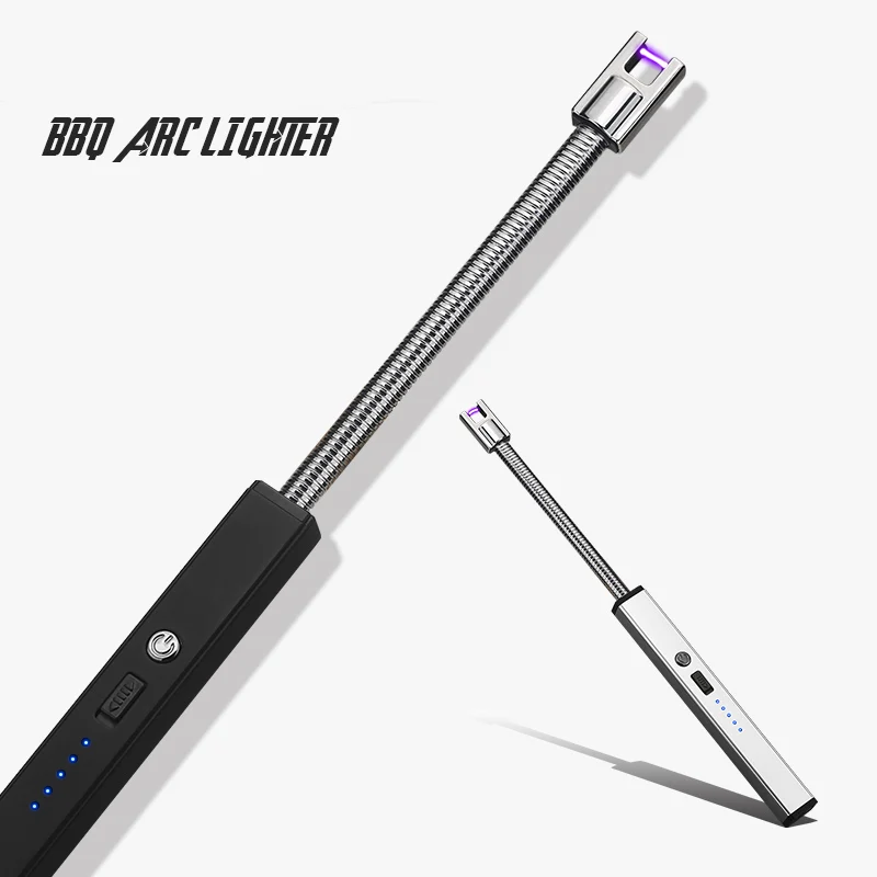 Светодиодный дисплей батареи USB Электронная сигарета зажигалка барбекю кухонная