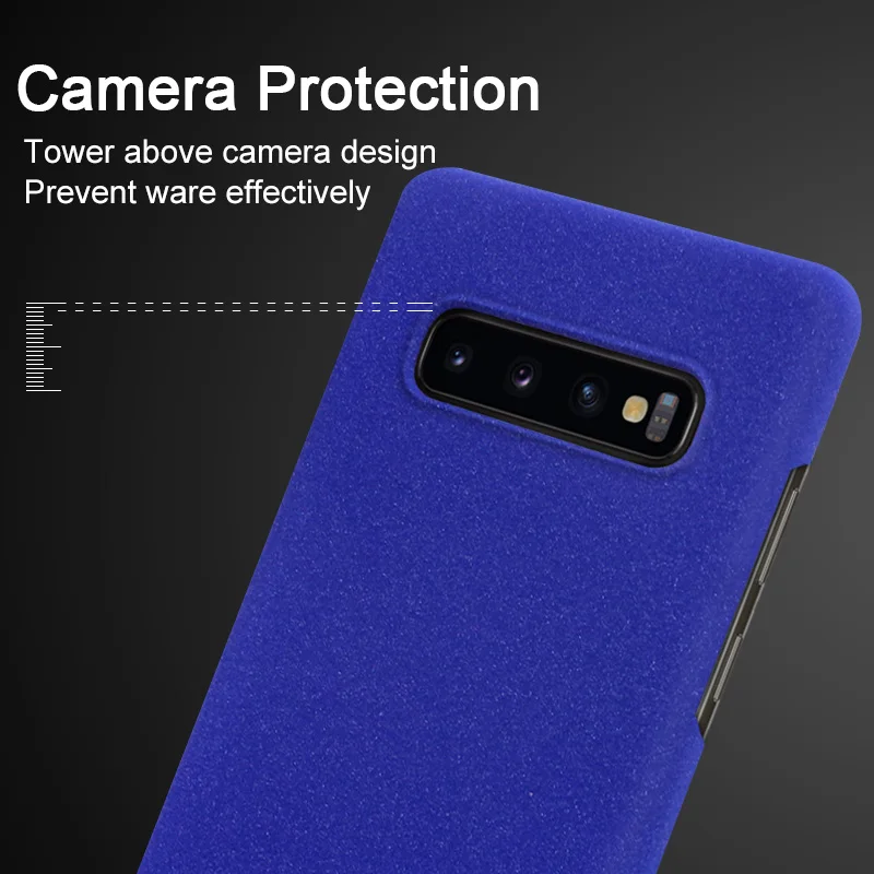 Ковбойский чехол Imak Для Samsung Galaxy S10 Plus S10e Sandy матовая жесткая задняя крышка из