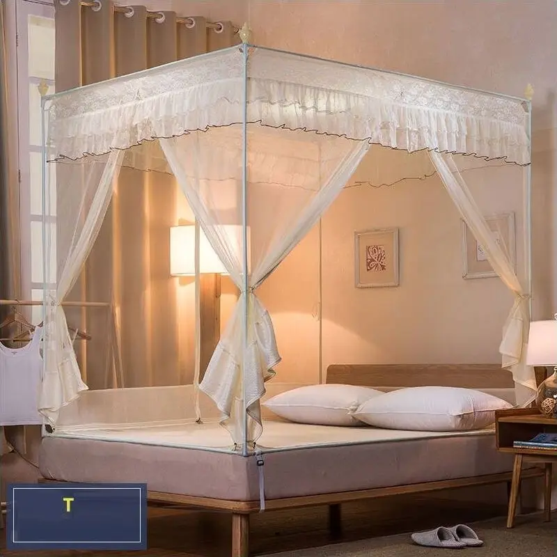 Baldachin Dekoration Декор для комнаты Mosquiteiros Para Cama Adulto кровать освещенная детская Moustiquaire Mosquitera навес Klamboe москитная сетка - Цвет: MODEL J