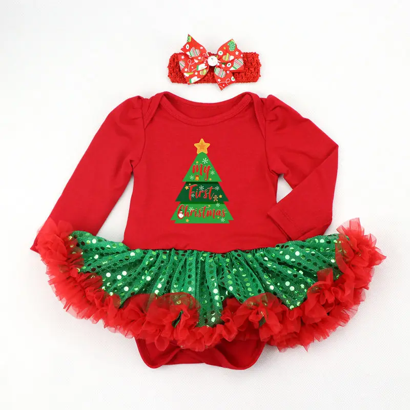 03 My First Christmas/Детские костюмы-комбинезоны; платье с суперменом и Бэтменом; одежда для малышей; комбинезон; Одежда для новорожденных девочек; Одежда для младенцев - Цвет: 03