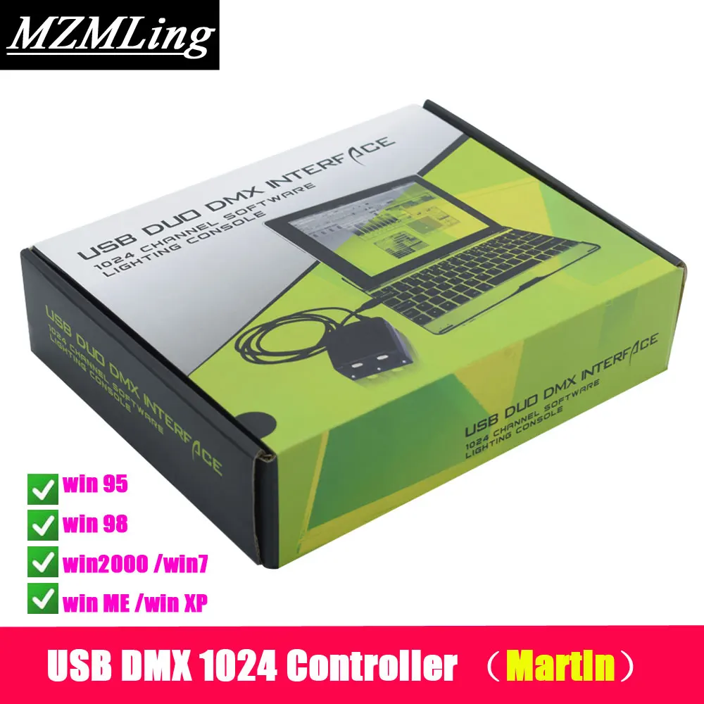 USB DMX 1024 контроллер Мартин DMX контроллер для сценический светильник/движущаяся головка светильник/луч светильник/Par Светильник/противотуманная машина
