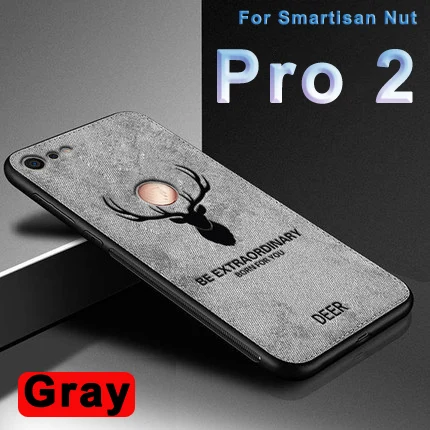 Для Smartisan Nut 3 U3 Pro Pro2 Pro2s R1 чехол мягкий хлопковый чехол для Smartisan Nut Pro 2 Pro 2s Чехол из ткани+ ТПУ чехол для телефона - Цвет: Pro 2
