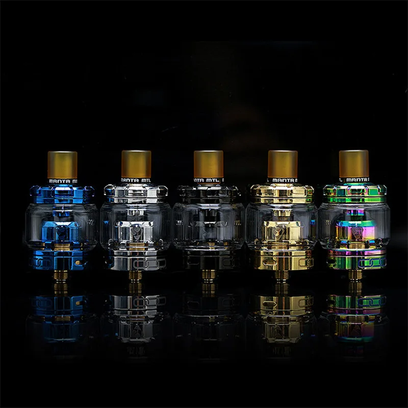 Оригинальный Advken MANTA MTL RTA 3 мл емкость с одной катушкой 24 мм распылитель и 510