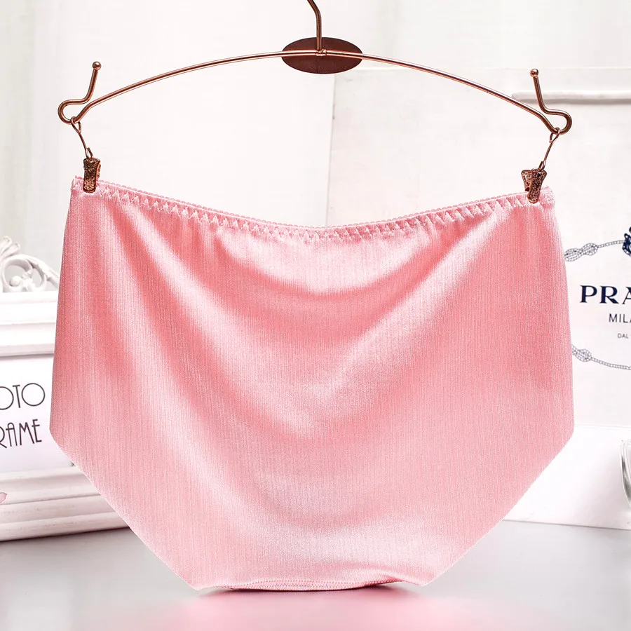 Новые женские трусики шелковое прохладное и освежающее бесшовное нижнее белье