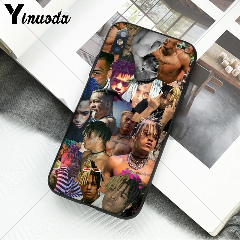 Yinuoda XXXTentacion Модный дизайнерский чехол для сотового телефона для Apple iPhone 8 7 6 6S Plus X XS MAX 5 5S SE XR - Цвет: 8