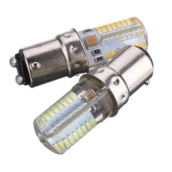 Светодиодная лампа SMD 3014 хрустальная кукуруза В переменного тока BA15D чистый белый