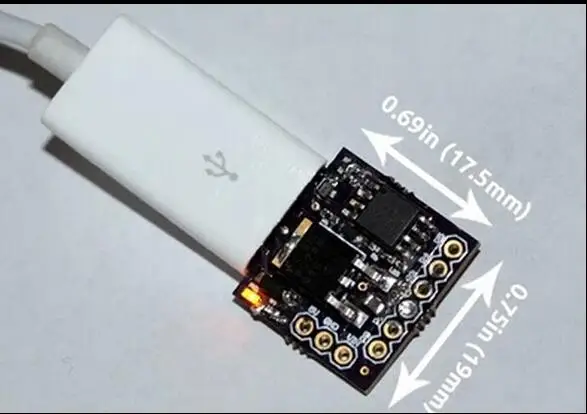 1 шт. Digispark kickstarter макетная плата ATTINY85 модуль для arduino usb | Электронные компоненты и