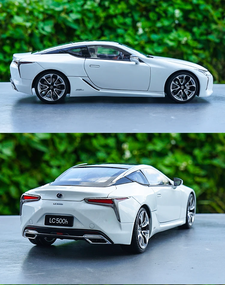 Изысканный подарок 1:18 LEXUS LC500h сплав модель автомобиля, высокая имитация металлическая модель автомобиля, расширенная коллекция и подарок