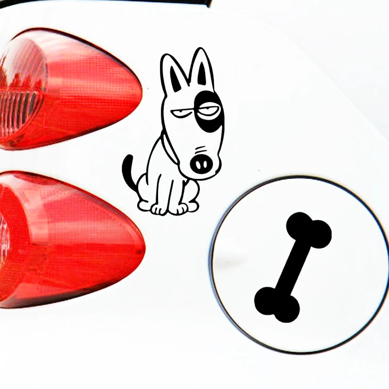 

Автомобильные аксессуары Volkrays, светоотражающая собака и кость, автомобильная наклейка, наклейка, украшение для мотоцикла, Chevrolet, Toyota, Honda, Polo,...