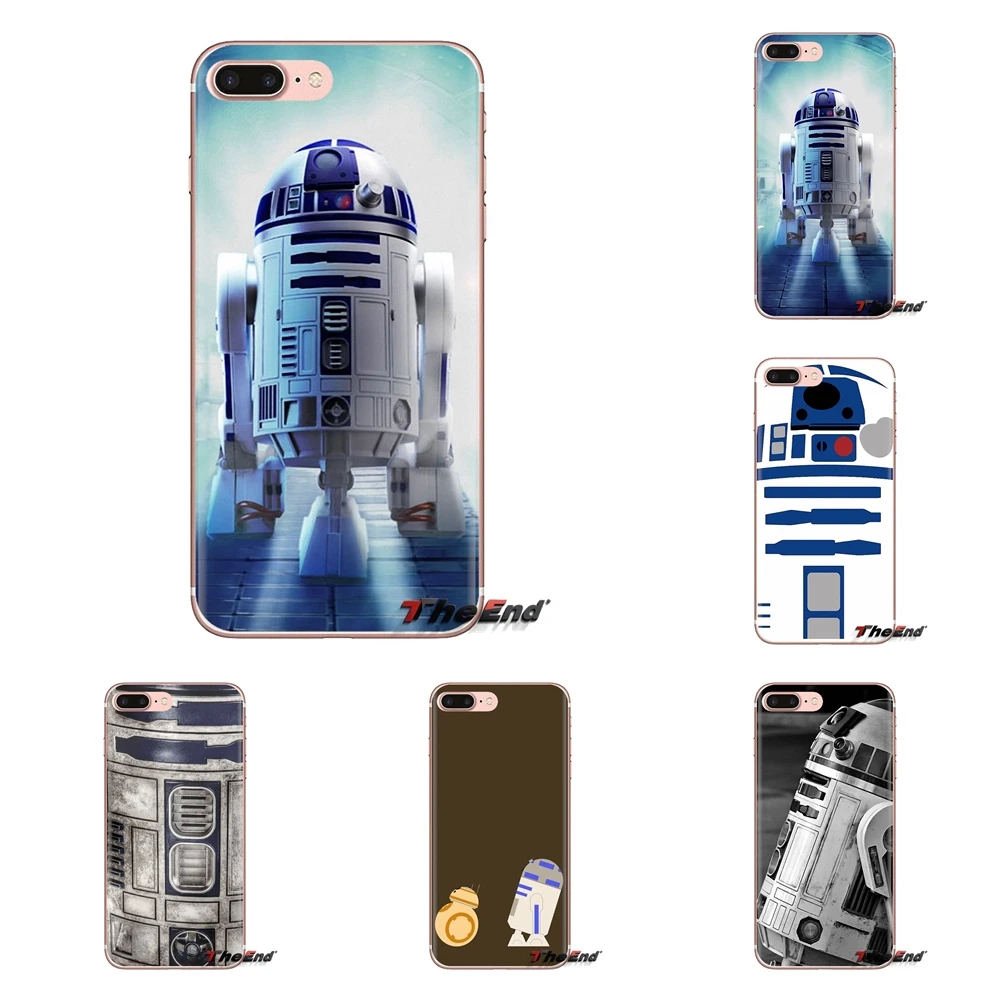 Мягкий силиконовый чехол Звездные войны R2D2 робот художественный плакат для LG Spirit