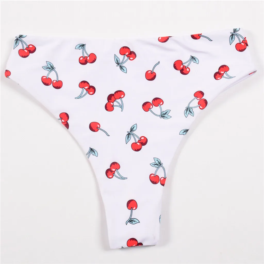 SAGACE Вишневый женский сексуальный бикини с принтом 2019 горячая Распродажа мягкий