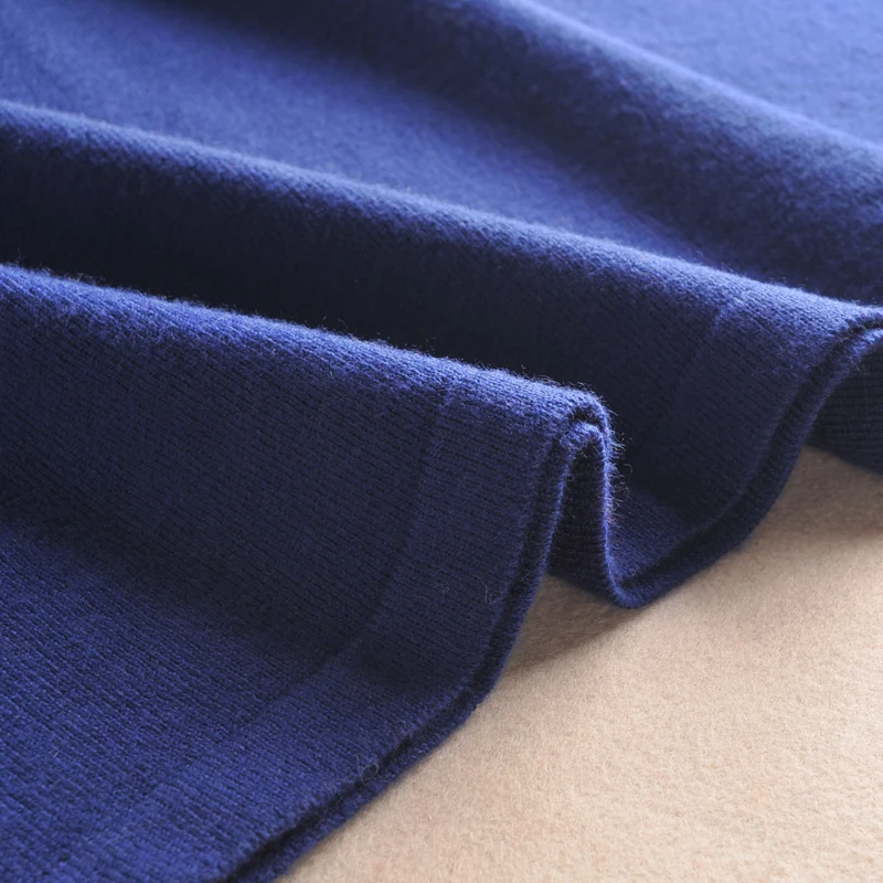 Женское кашемировое платье-свитер повседневное Длинное свободное платье с