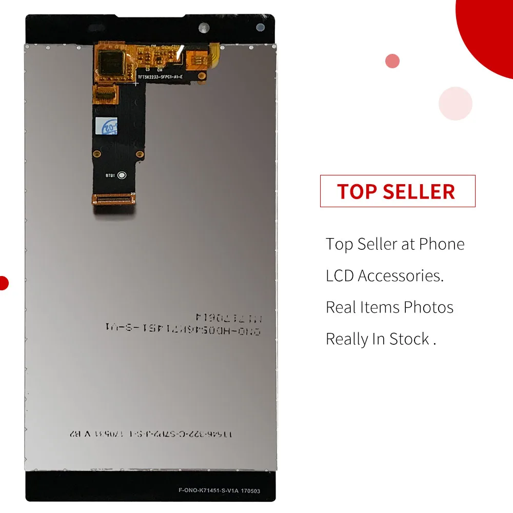 5,5 ''ЖК-дисплей для sony Xperia L1 ЖК-дисплей G3312 G3311 G3313 сенсорный экран для sony L1 ЖК-дигитайзер с рамкой