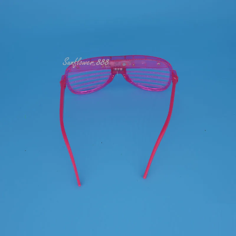 48 шт. светодиодный светильник для слепых глаз светящиеся очки подарки вечерние