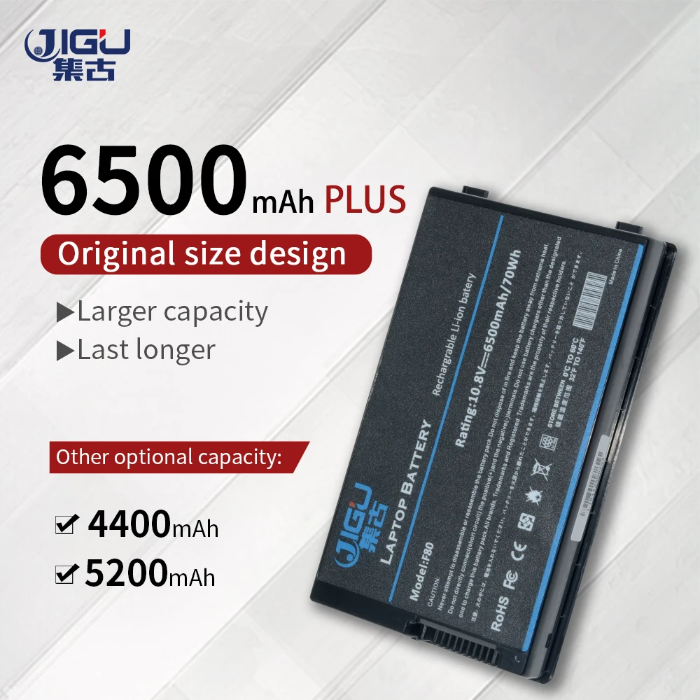 

JIGU Сменный аккумулятор для ASUS A32-F80 A32-F80A F80S