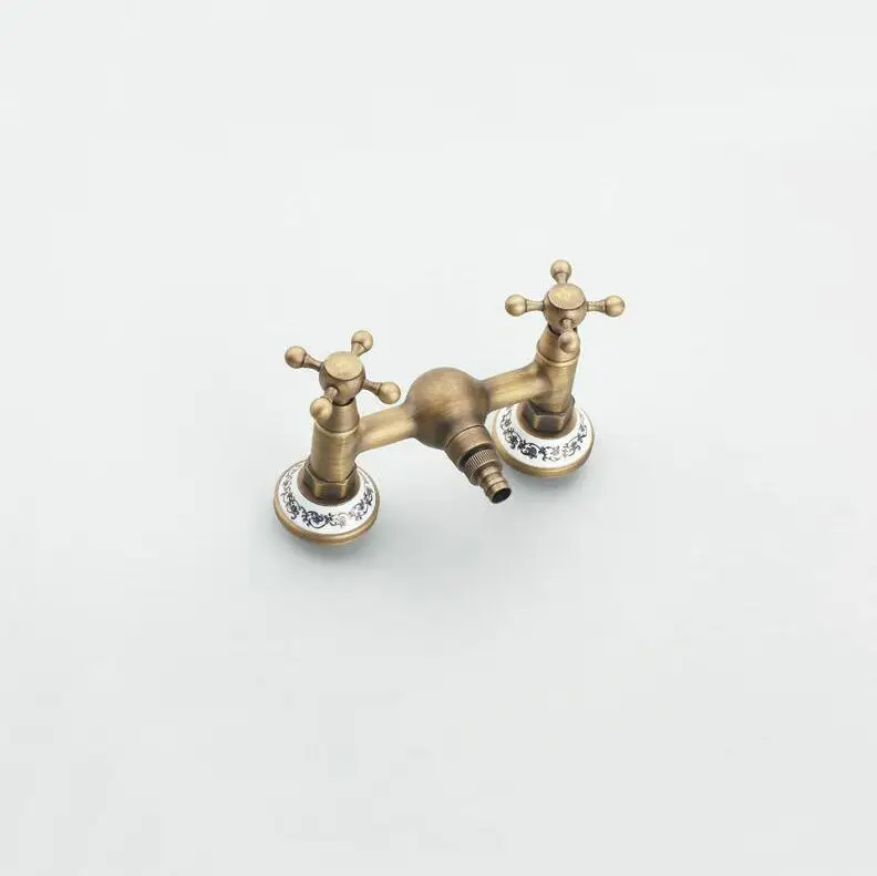 Бесплатная доставка смеситель для душа в ванную комнату 2 ручки душевой клапан