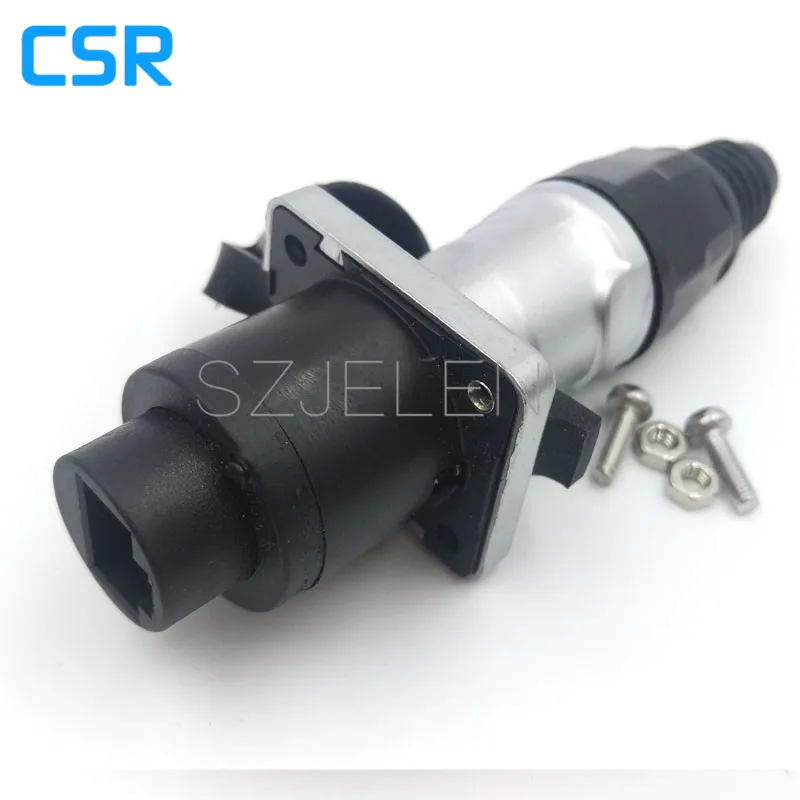 Папа и мама RJ45 панельный разъем розетка водонепроницаемый пыленепроницаемый