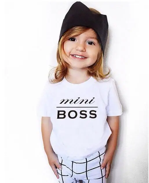 Новинка футболки для семьи с подарком на День святого Валентина надписью BOSS MAN LADY