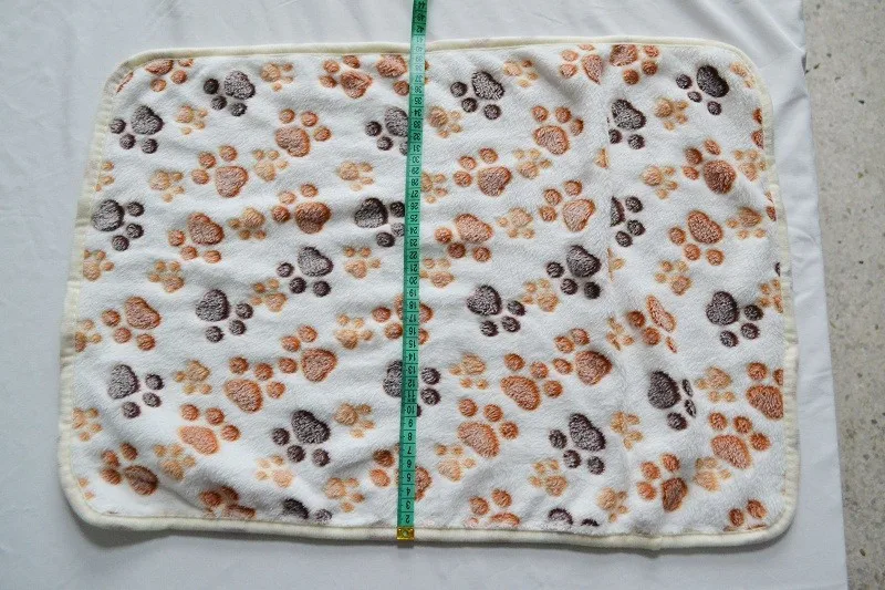 Petminru, 40x60 см, 75x50 см, Милый Цветочный Коврик для сна, теплый коврик для собак, кошек, щенков, мягкое Флисовое одеяло, кровати, коврики для животных, диваны