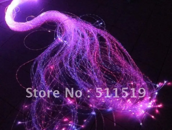 10 Вт RGB Мерцающий СВЕТОДИОДНЫЙ волоконный осветитель без пульта дистанционного