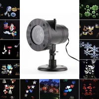 12 patterns projector light christmas led laser lights waterproof outdoor lawn led projection lamp wedding valentines day decor