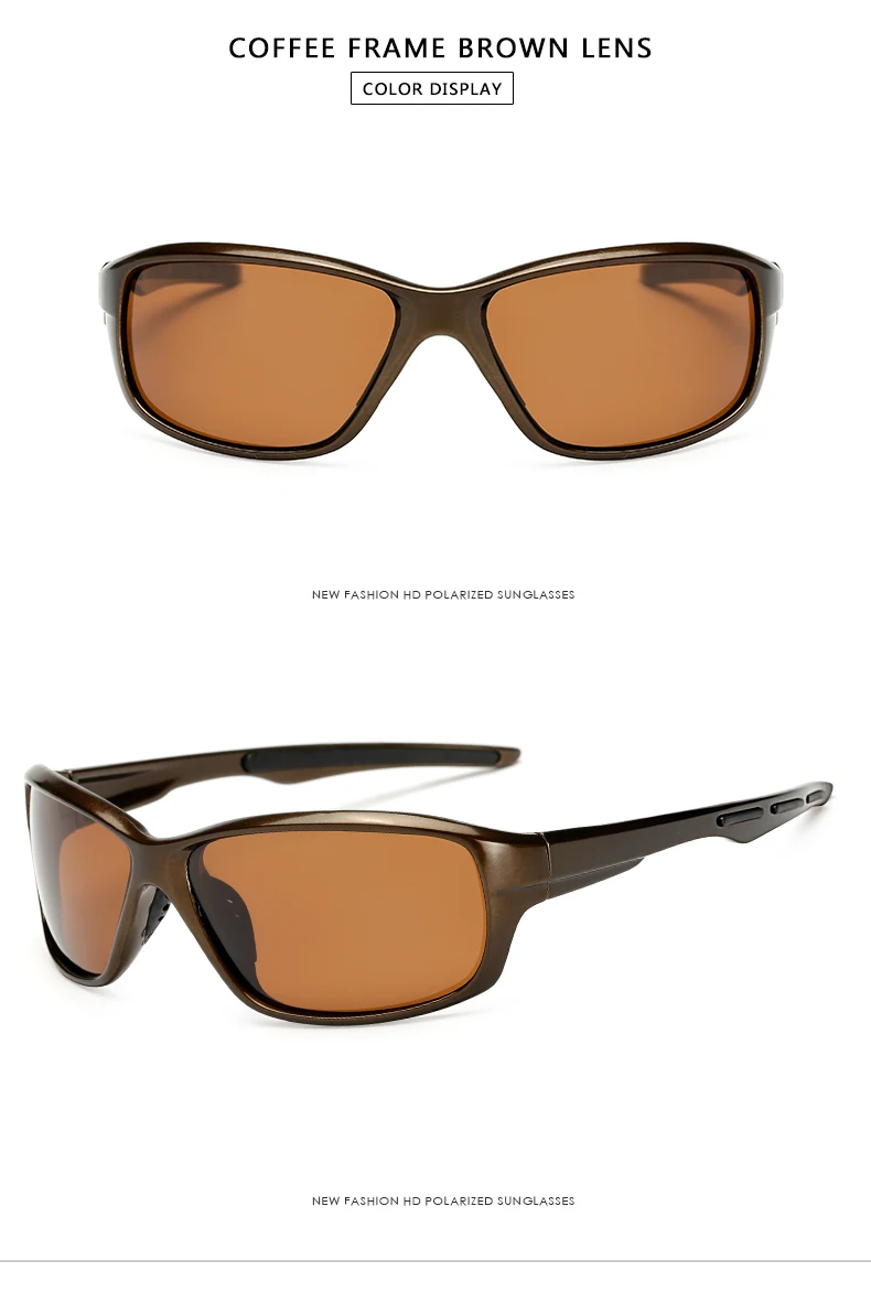 Мужские поляризационные очки с градиентом UV400 для вождения lunette G2112019 130 |