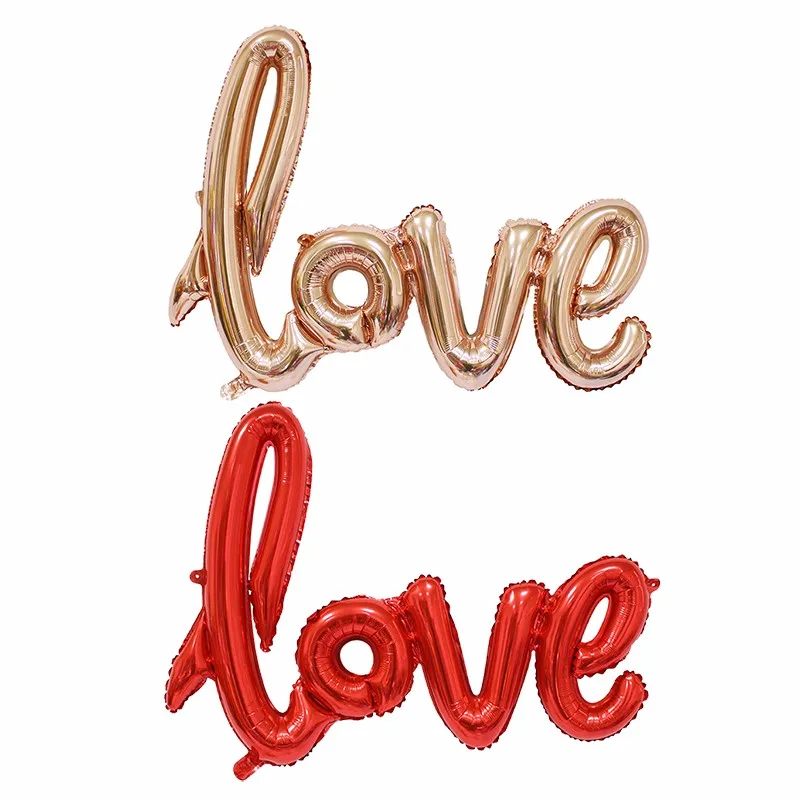 

10pcs/lot New Arrival Join Love Letters Foil Balloons Wedding Party Decoration Balloons Valentine's Days Balloon For Marriage