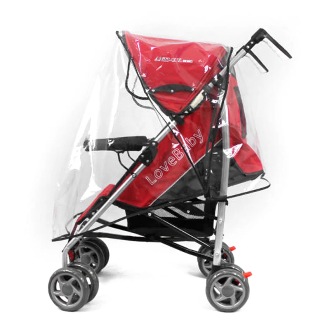 Universal Waterproof Rain Cover Baby Stroller Accessories Wind Dust Shield Zipper Open For Strollers Pushchairs | Мать и ребенок