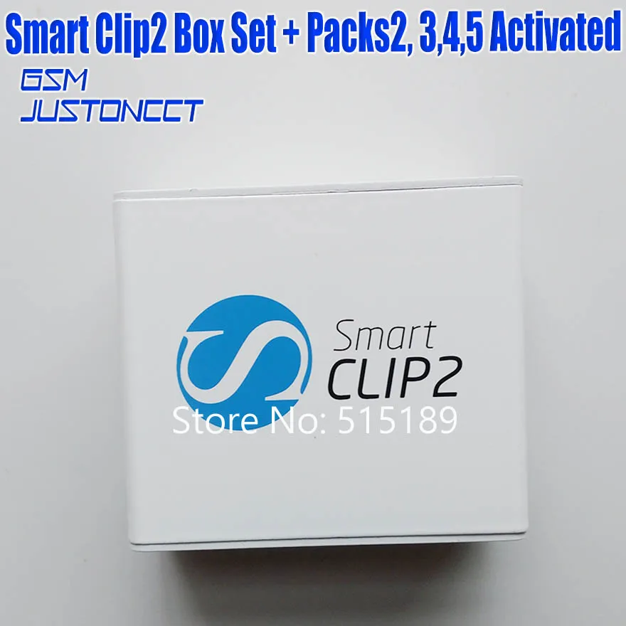 Оригинальный Новый Smart Clip2 Box Clip 2 базовый набор с Packs2 3 4 5 активированных