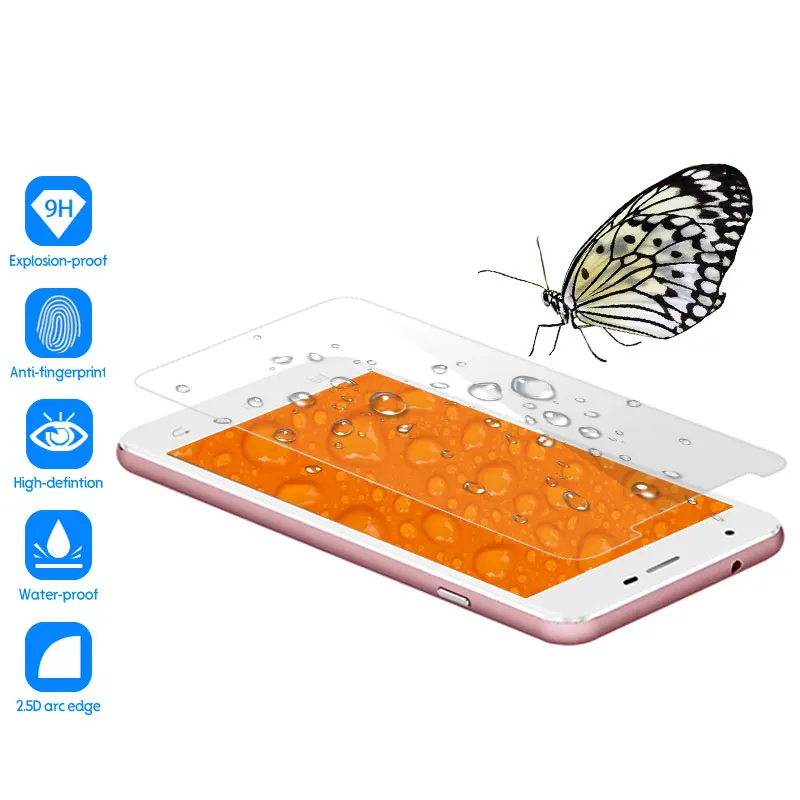 5.5 inch For Oukitel U7 max Front Glass Screen Protector Film U20 PLUS Easy to Install Cellphone Accessories | Мобильные телефоны и