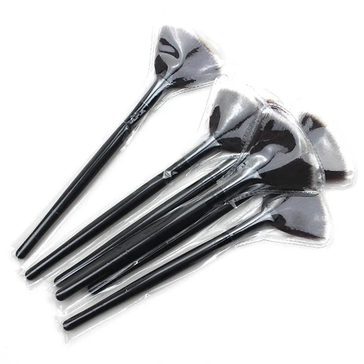 Шелковое волокно сгибающаяся маленькая кисть с вентилятором популярная