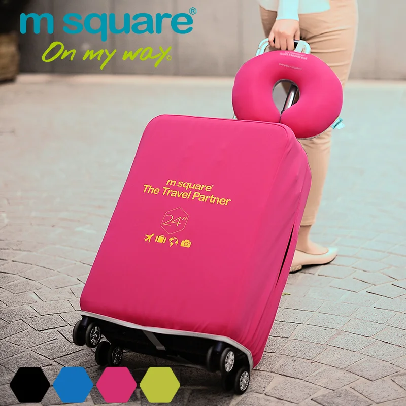 M Квадратные аксессуары для путешествий чехол багажа защитный эластичный на