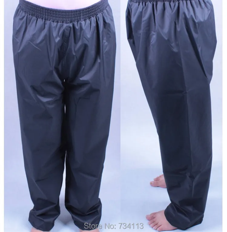 Брюки для мужчин с защитой от дождя водонепроницаемые длинные брюки взрослых